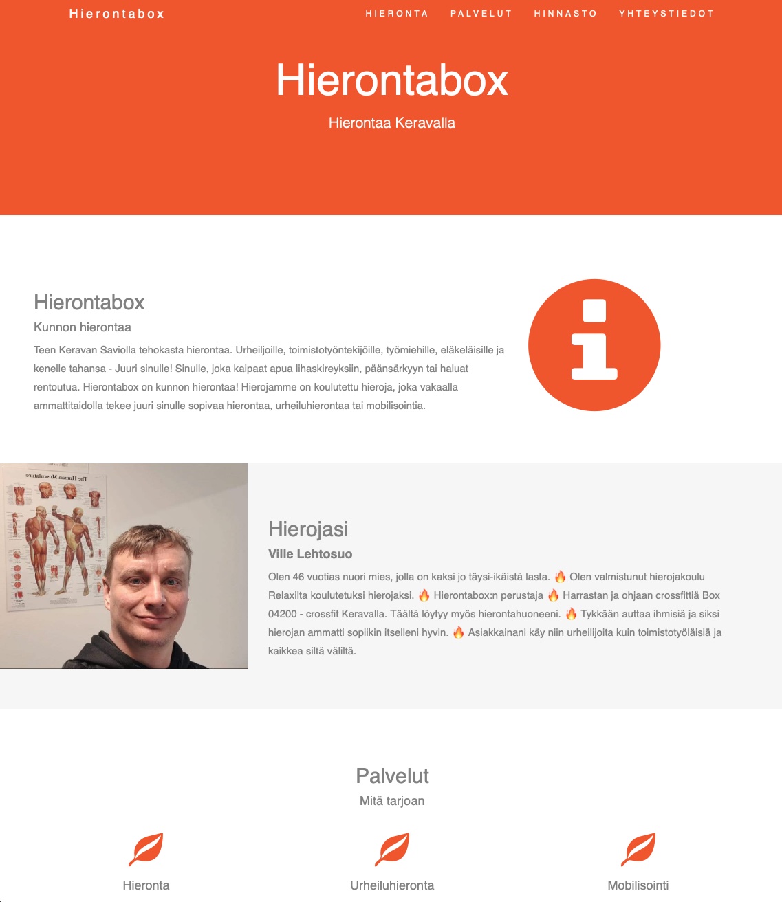 Hierontabox.fi